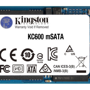 Kingston 1024G SSD KC600 SATA3 mSATA
