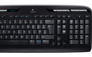 Logitech MK330 Wireless Keyboard and Mouse Combo - with Music Control