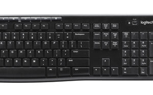 Logitech MK270 Wireless Keyboard and Mouse Combo - Black