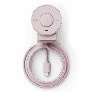 Logitech Brio 300 Full HD 1080P Webcam Rose