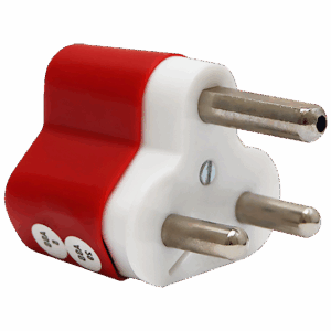 Red Power Surge Protector Plug - Dedicated