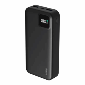 Snug 20000mah sqr dig Powerbank-Black