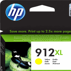 HP 912XL High Yield Yellow Original Ink Cartridge