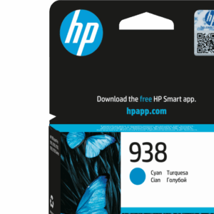 HP 938 Cyan Original Ink Cartridge