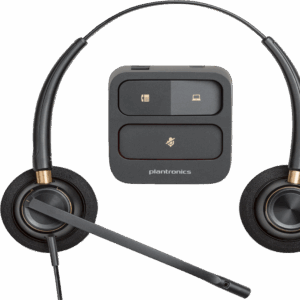 Poly EncorePro 520 with Quick Disconnect Binaural Headset (for EMEA)