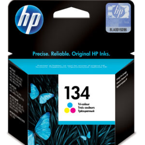 HP 134 Tri-Colour Ink Cartridge