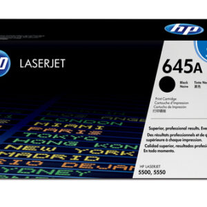 HP 645A Clj 5500 Black Print Cartridge