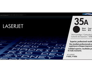 HP 35A LaserJet P1005/P1006 Black Print Toner Cartridge