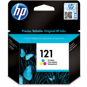 HP 121 Tri-Colour Ink Cartridge With Vivera Ink
