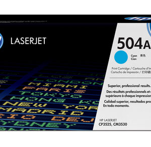 HP 504A MFP Cyan Print Toner Cartridge