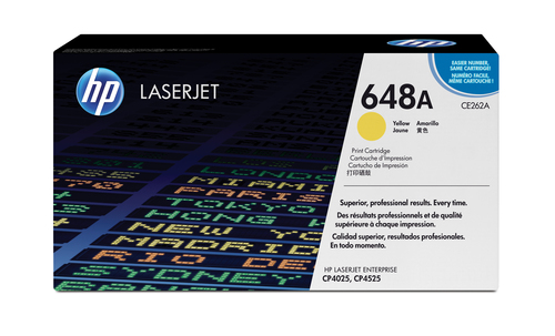 HP 648A LaserJet CP4525/CP4025 Yellow Print Cartridge