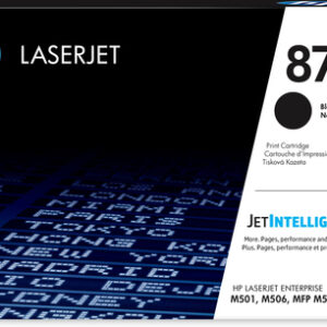 HP 87AS Black LaserJet Toner Cartridge