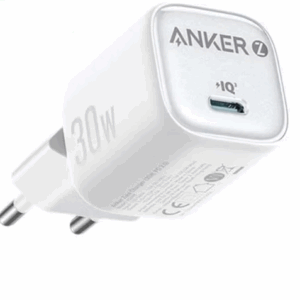 Anker ZOLO 1 Port 30W PD Wall Charger White
