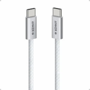 Anker Type C to Type C Braided Cable 240W 1m White