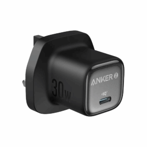 Anker 1 Port 30W PD Wall Charger and Cable Black